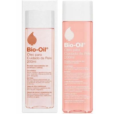 Óleo para Cuidados da Pele Bio-oil Restaurador para Rosto e Corpo com Purcellin Oil 200ML Bio Oil