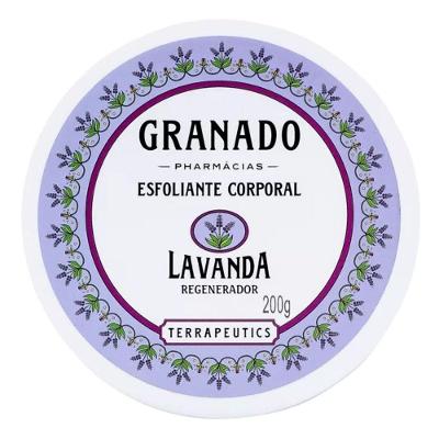Esfoliante Corporal Terrapeutics Base Natural Açúcar Hidratação Profunda Roxo Granado