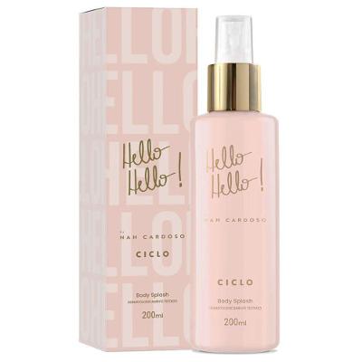 Body Splash Hello! Feminino Eau de Cologne Oriental Gourmand 200ML