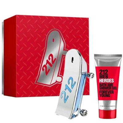 Kit Perfume 212 Heroes For Men Masculino Eau de Toilette Aromático 90ML Carolina Herrera