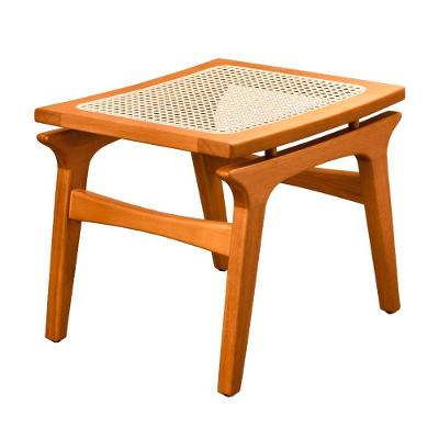 Banco Truffle 1 Lugar Madeira Maciça Amadeirado 45cm Sallar Home