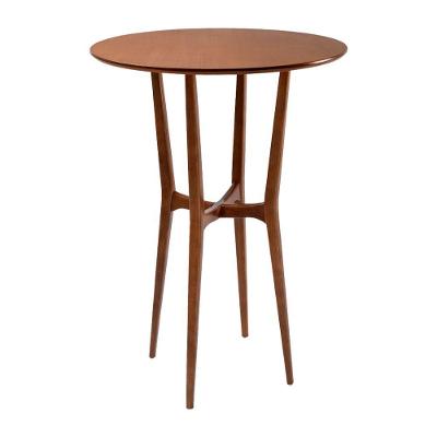 Bistrô Park 2 Lugares Quadrada Tampo MDF 70CM Amadeirado Sallar Home