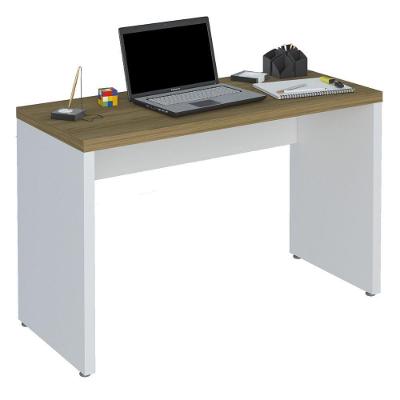 Mesa Retangular TOQ Moderno sem Gavetas MDP 120CM Branco Artany