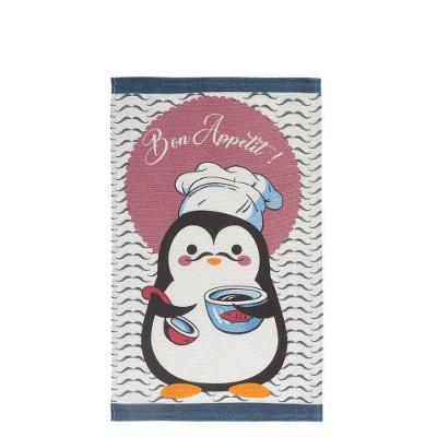 Pano de Copa Felpudo Pinguin Absorvente Toque Macio para Cozinha Branco Primore