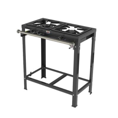 Fogão Industrial PMSD-21 1 Queimador Simples e 1 Duplo Bivolt Preto Progás