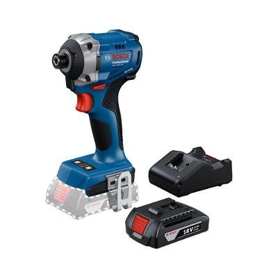 Parafusadeira de Impacto Bosch para Uso Profissional GDR 18V-215 com 2 Baterias 500W Azul 18V