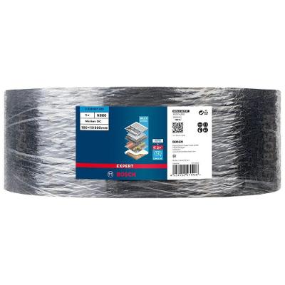 Manta Abrasiva Expert N880 com Grão Médio Sic e Tecnologia Cross-Lay 100mmx10mt Bosch