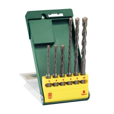 Jogo de Brocas SDS Plus-1 Concreto 6 Peças 5-6-8-10mm Cinza Bosch