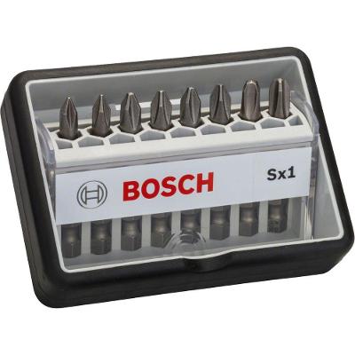 Jogo de Pontas Extra Hard Robust Line Zona de Torção Cônica 8pçs Inox Bosch