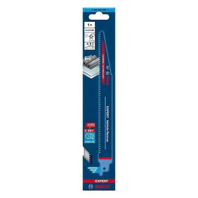 Lâmina de Serra Sabre Expert S1157CHM Vehicle Rescue com Dentes de Carbeto de Tungstênio Bosch