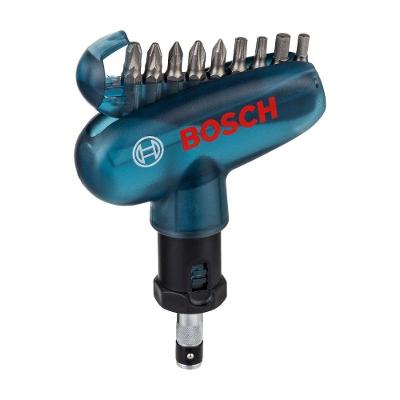 Kit de Pontas para Parafusar 10 Peças Kit de Bolso Encaixe Hexagonal Bivolt Bosch