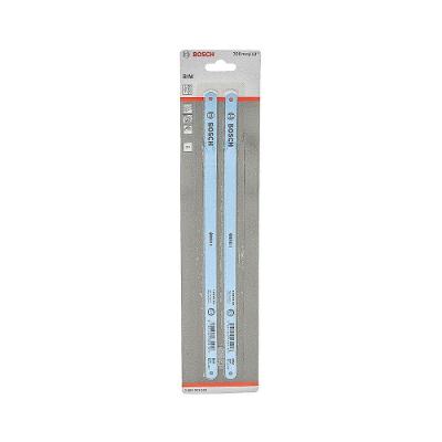 Lâmina de Serra Manual Hacksaw 300mm 24 Dentes Corte Preciso 2 Peças Prata Bosch