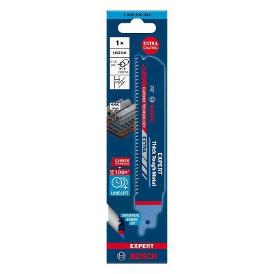 Lâmina de Serra Sabre Expert S955CHC Thick Tough Metal para Corte de Alta Precisão em Metais Bosch