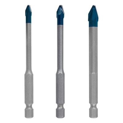 Jogo de Brocas Expert Hex-9 Hard Ceramic 5-6-8mm com Ponta Centralizadora Cinza Bosch
