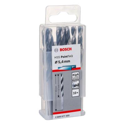 Broca para Metal Hss-pointteq Perfuração em Metais Ponta Split Point 5,4mm Bivolt Bosch