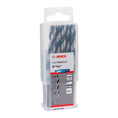 Broca para Metal Hss-pointteq com Tecnologia Pointteq 17-64 10 Peças Preta Bosch