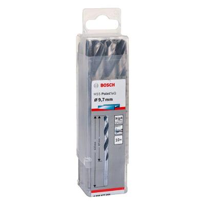 Broca para Metal Hss-pointteq Split Point 9,7mm Kit 10 Peças Preto Bosch
