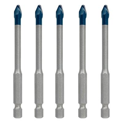 Broca para Porcelanato e Cerâmica Dura Expert HEX-9 Hard Ceramic com Carbide Technology Cinza Bosch