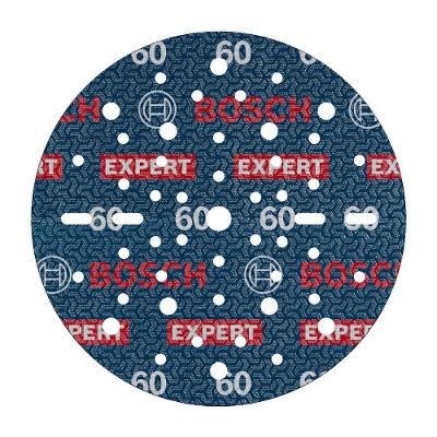 Disco de Lixa Expert O780 com Grãos Cerâmicos e Hook & Loop Cinza Bosch
