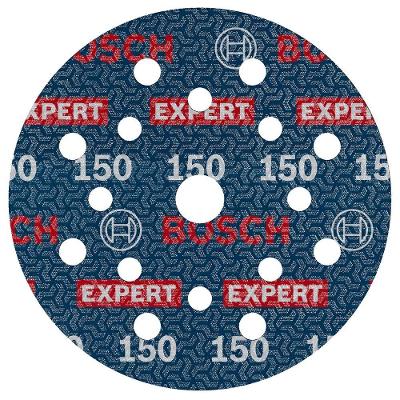 Disco de Lixa Expert O780 125mm G150 Cinza com Grãos Cerâmicos Bosch