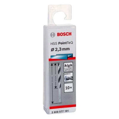 Broca para Metal Hss-pointteq com Ponta Split Point 2,3mm 10 Peças Preto Bosch