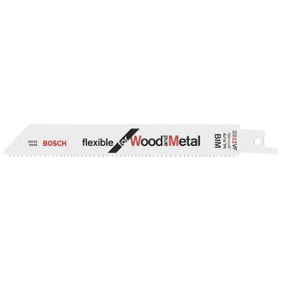 Lâmina Serra Sabre S922vf Flexible para Madeira e Metal com Tecnologia Bimetálica BIM Bosch
