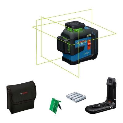 Nível a Laser GLL 80-33 g com Linhas Verdes e Auto Nivelamento 360° Verde Bosch