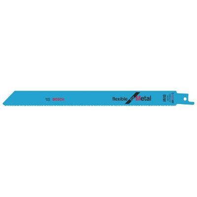Lâmina para Serra Sabre S1122BF Flexible For Metal 25 Peças Bimetálica para Metais Ferrosos Bosch