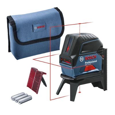 Nível a Laser GCL 2-15 com Linhas Cruzadas e Pontos de Prumo 15m Preto Bosch