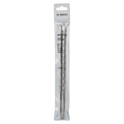 Broca Sds Plus-1 para Concreto com Arestas em Carbeto de Tungstênio 12x200x260MM Prata Bosch