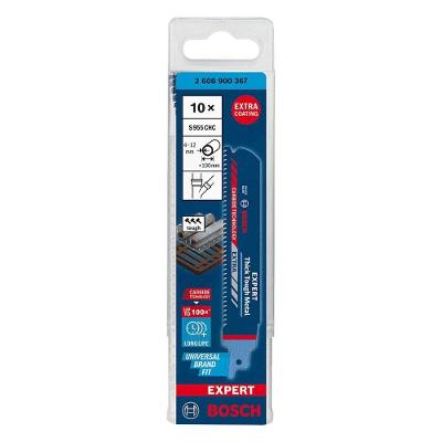 Lâmina para Serra Sabre S955CHC Corte de Aços de Alta Resistência 10 Peças Bosch