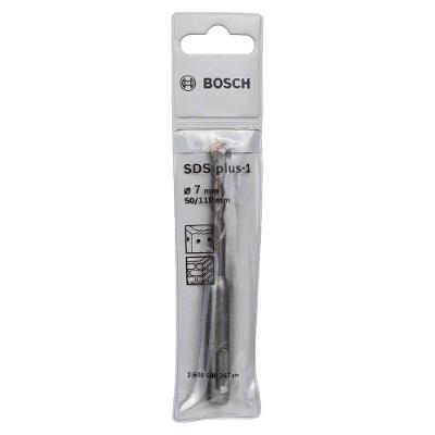 Broca Sds Plus-1 para Concreto com Arestas em Carbeto de Tungstênio 7X50X110MM Prata Bosch