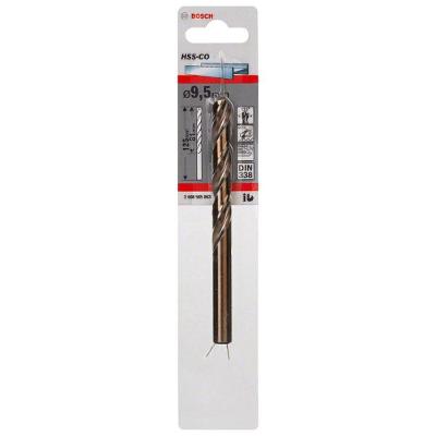 Broca para Metal Hss-co Alta Precisão 9,5mm com Split Point Bosch