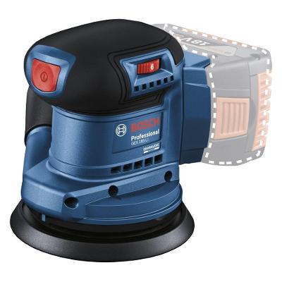 Lixadeira Roto Orbital Gex 185-LI 18V com Motor Brushless sem Fio Bivolt Bosch