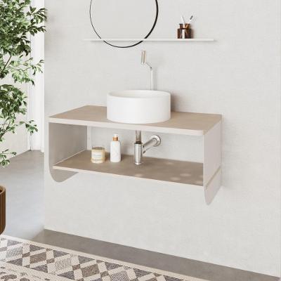 Gabinete Slide Curve Suspenso 0 Portas 0 Gavetas MDP 85CM Branco Compace