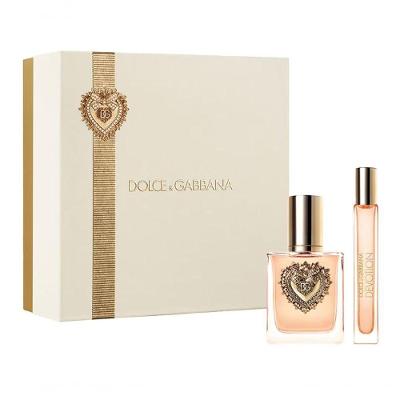 Kit Devotion Dolce & Gabbana Feminino Eau de Parfum Cítrico Frutal Gourmand 50ML + 10ML