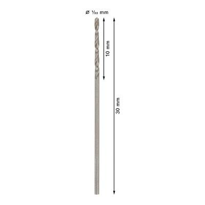Broca para Metal Pro Metal HSS-G 1-32'' com Ponta Split Point 10un Bosch
