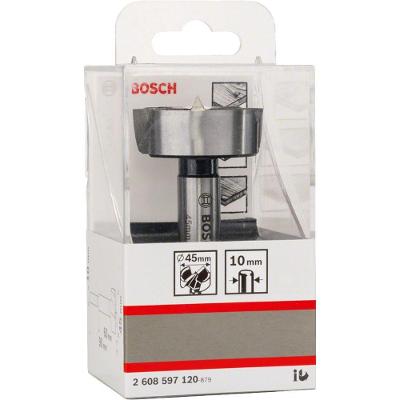 Broca para Madeira Forstner 45MM com Ponta Centralizadora e Lâminas de Corte Periférico Bosch