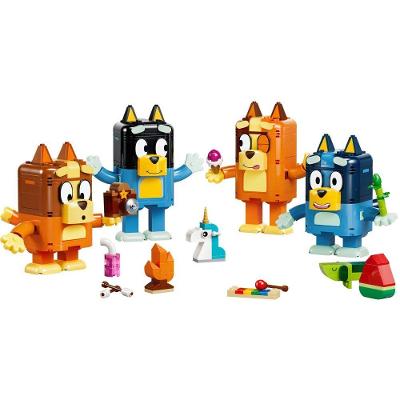 Brinquedo de Construção 11216 com 2 Minifiguras e Carrinho Azul Lego