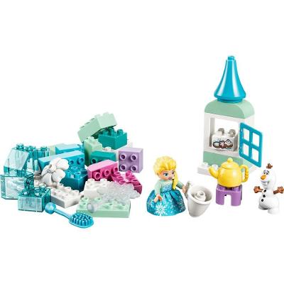 Brinquedo de Construção 10462 Frozen com Elsa e Olaf Azul Lego