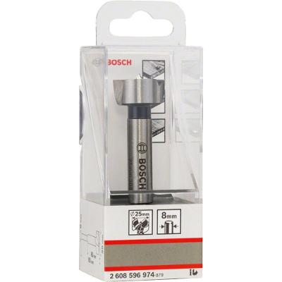 Broca para Madeira Forstner 25MM Alta Precisão com Ponta Centralizadora 50 HRC Bivolt Bosch