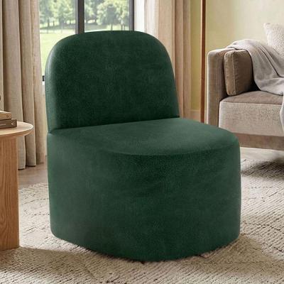 Poltrona Lumiere Decorativa Couríssimo Confortável Verde Lyam Decor