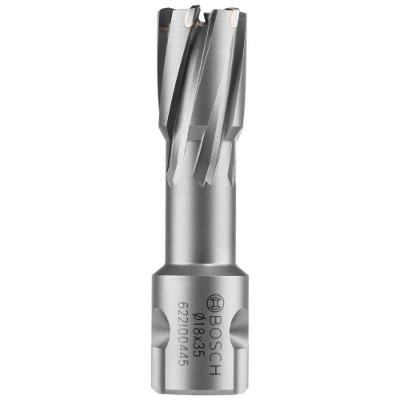 Broca Anular Pro Tct 18MMx35MM para Metal com Dentes TCT e Redução de Atrito Bosch