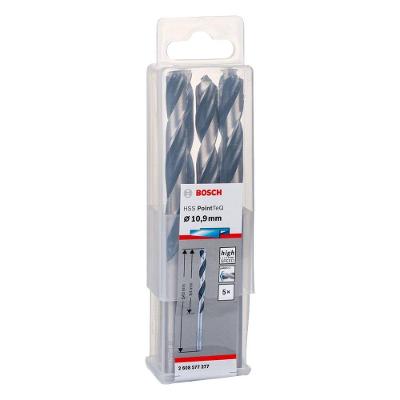 Broca para Metal Hss-pointteq 10,9mm com Ponta Split Point 5 Peças Bosch