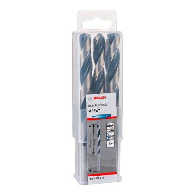 Broca para Metal Hss-pointteq 15-32'' 5 Peças Split Point Óxido Negro Bosch