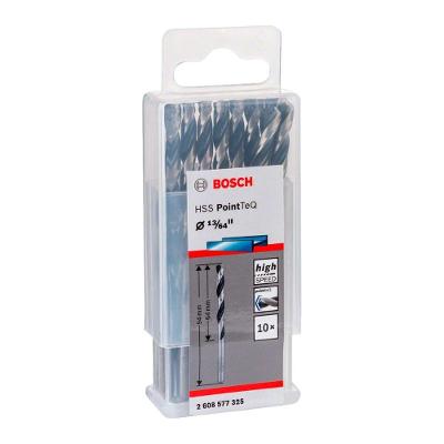 Broca Metal Bosch Hss-pointteq 13-64 com Split Point 10 Peças Aço Rápido HSS