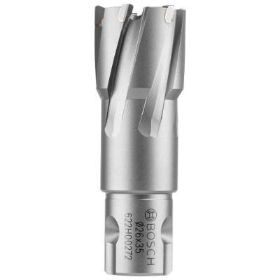 Broca Anular Bosch Pro Tct 26MMx35MM para Metal com Dentes TCT e Redução de Atrito
