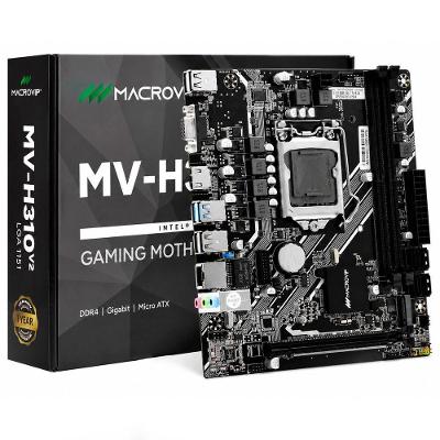 Placa Mãe MV-H310 com Socket LGA 1151 e DDR4 Até 32GB Macrovip