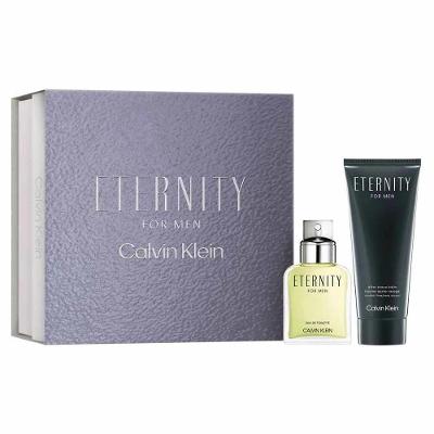 Kit Perfume Eternity For Men Calvin Klein Eau de Toilette Masculino Aromático Fougére 50ML