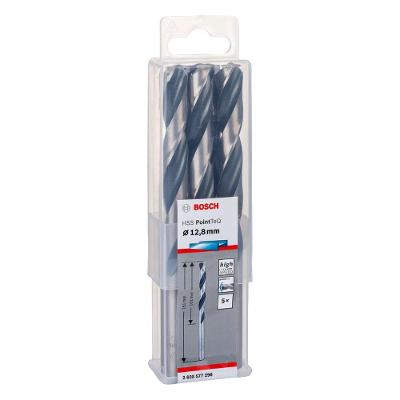 Broca para Metal Hss-pointteq 12,8mm 5 Peças com Ponta Split Point 135 graus  Bosch